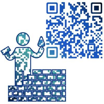 QR Code with gradient